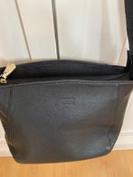 handtas Crinkles zwart leer, Ophalen of Verzenden, Gebruikt, Zwart, Handtas