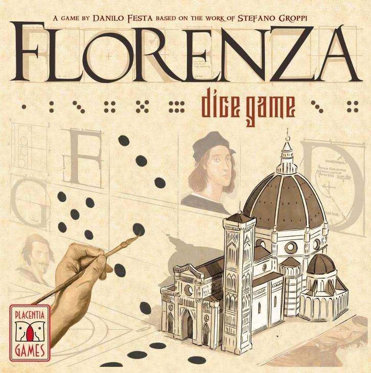 Florenza Dice Game, Hobby en Vrije tijd, Gezelschapsspellen | Bordspellen, Nieuw, Een of twee spelers, Drie of vier spelers, Ophalen of Verzenden