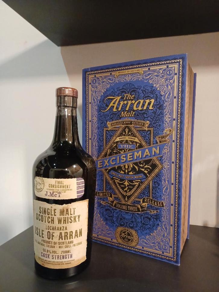 Whisky Arran The Exciseman, Verzamelen, Wijnen, Ophalen of Verzenden