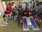 veel keuze rolstoelfietsen met ondersteuning, Fietsen en Brommers, Versnellingen, Zo goed als nieuw, Deels opvouwbaar, Ophalen