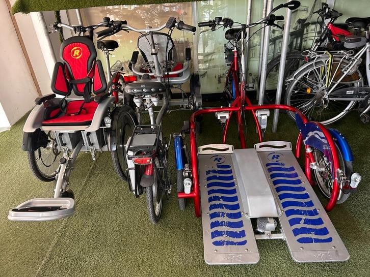 veel keuze rolstoelfietsen met ondersteuning, Fietsen en Brommers, Fietsen | Vouwfietsen, Zo goed als nieuw, Overige merken, Deels opvouwbaar