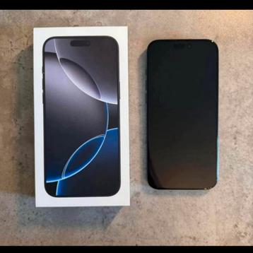 Iphone 16 pro max zwart titanium met snavel beschikbaar voor biedingen