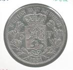 13812 * LEOPOLD I * 5 frank 1851 * 51 OVER 50, Postzegels en Munten, Verzenden, Zilver