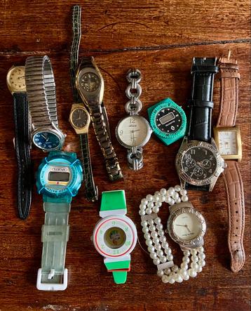Montres. 14 pièces. Prix pour tout. beschikbaar voor biedingen