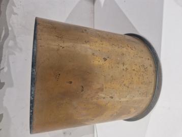 5600 gram zware obus , emmertje , diameter 23,5 cm , hoogte  beschikbaar voor biedingen