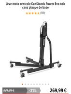 Leve moto centrale constands power evo noir, Motoren, Ophalen of Verzenden, Zo goed als nieuw