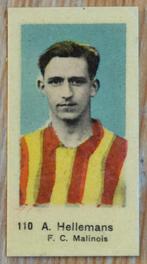 1930s (pre panini) 110 August Hellemans FC Malinois KVM, Verzamelen, Ophalen of Verzenden, Zo goed als nieuw, Poster, Plaatje of Sticker