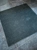 Lot Dalle amortissante de sport 1m x 1m moucheté rouge, Enlèvement, Comme neuf