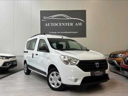 DACIA DOKKER 1.6 i Ambiance 55.000 km!! Dubbele schuifdeur, Auto's, Dacia, Bedrijf, Te koop, Dokker, ABS, Airbags, Bluetooth, Boordcomputer