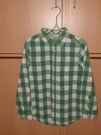 Groen-wit geruit hemd 128-134 (8-9j) jongen Zara kids, Jongen, Ophalen of Verzenden, Zo goed als nieuw, Overhemd of Blouse