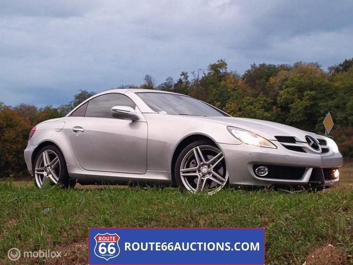 Mercedes-Benz SLK 280 | 2008 | Route 66 Auctions, Auto's, Mercedes-Benz, Bedrijf, Te koop, SLK, Benzine, Overige carrosserie, Handgeschakeld