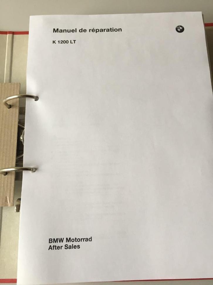 BMW manuel d'atelier K1200LT, Motoren, Handleidingen en Instructieboekjes, BMW, Ophalen of Verzenden