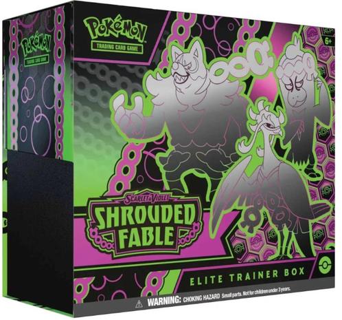 Pokemon Shrouded Fable Elite Trainer Box Eng, Hobby en Vrije tijd, Verzamelkaartspellen | Pokémon, Nieuw, Boosterbox, Foil, Ophalen of Verzenden