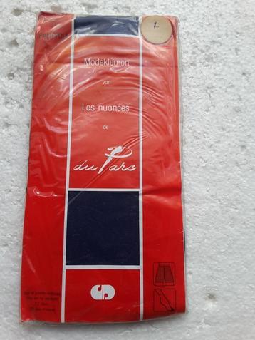 collant - panty taille Large coloris bleu marine 20 den, Enlèvement ou Envoi, Neuf, Bleu