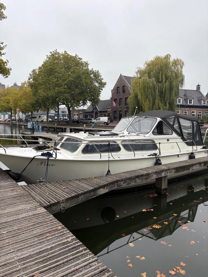 Te koop 2 Valkkruisers sport, Watersport en Boten, Motorboten en Motorjachten, Gebruikt, Staal, 9 tot 12 meter, Diesel, Binnenboordmotor