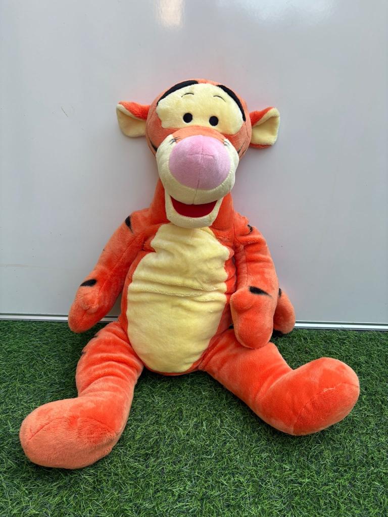 Grote Tigger / Tijgertje knuffel – 75 cm – zeer mooie staat, Ophalen of Verzenden, Zo goed als nieuw, Overige typen