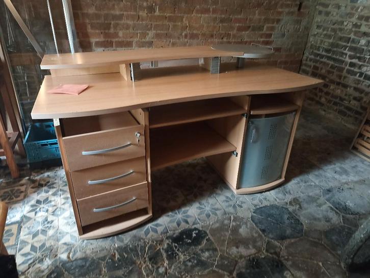 bureel, Huis en Inrichting, Bureaus, Gebruikt, Bureau, Ophalen