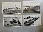 4 ansichtkaarten Zuiderzeewerken, Ophalen of Verzenden, Ongelopen, Noord-Holland