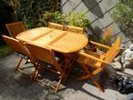 tuinmeubelen, Ophalen, Eettafel, 6 zitplaatsen, Zo goed als nieuw