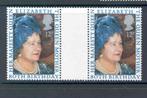 Groot-Brittannië 1980 80e verjaardag "Queen Mum" gutterpair, Verzenden, Postfris
