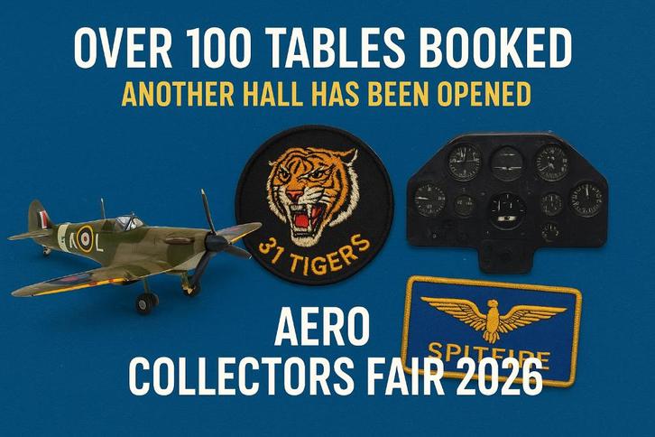 Luchtvaarbeurs 2026 1000m², Verzamelen, Luchtvaart en Vliegtuigspotten, Nieuw, Patch, Badge of Embleem, Ophalen