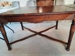 Eiken tafel en 6 stoelen, Huis en Inrichting, Tafels | Eettafels, Ophalen, Gebruikt, Klassiek, Eikenhout