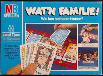 WAT 'N FAMILIE !! beschikbaar voor biedingen
