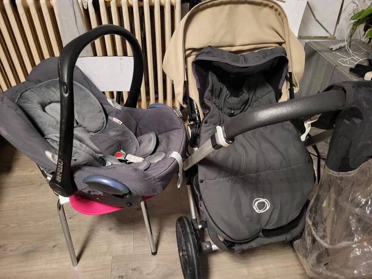 Ensemble siège-auto maxi cosi et poussette, Enfants & Bébés, Poussettes & Combinaisons, Utilisé, Poussette, Bugaboo, Avec siège auto