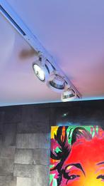 Rail met 6 railspots, Ophalen, Gebruikt, Metaal of Aluminium, Modern tijdloos