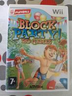Wii game - Block Party: 20 Games - CD-rom, À partir de 3 ans, Un ordinateur, Aventure et Action, Utilisé