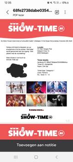 2 Tickets Dire Straits By Cooking with Knopfler, Tickets en Kaartjes, Twee personen, December, Progressive