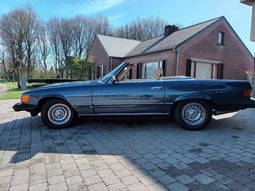 Mercedes 380sl Cabrio 4-zitter.