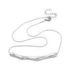 SALE: RVS ketting met sierstuk, Verzenden, Nieuw, Zilver, Overige materialen