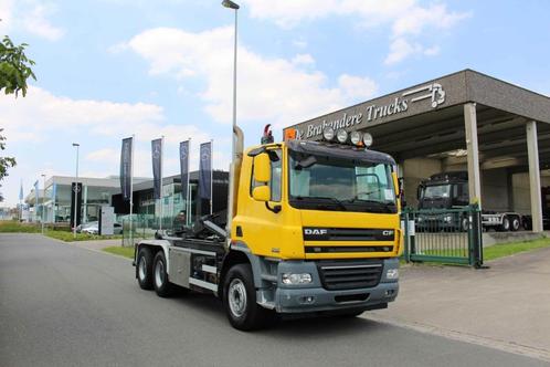 DAF CF 85.460 6X4 containerwagen - 2012 - EURO 5 - 309.200km, Autos, Camions, Entreprise, Achat, Radio, Attache-remorque, DAF