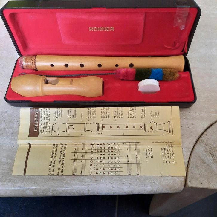 Blokfluit van topmerk Hohner . Prima staat !, Muziek en Instrumenten, Blaasinstrumenten | Blokfluiten, Zo goed als nieuw, Ophalen of Verzenden