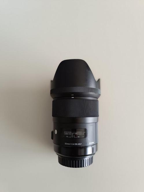Sigma 35mm f/1.4 DG HSM Canon EF, Audio, Tv en Foto, Foto | Lenzen en Objectieven, Standaardlens, Ophalen