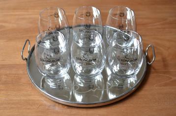 SET VAN 6 NIEUWE ORIG CIDERGLAZEN STRONGBOW 25 CL/RITZENHOFF beschikbaar voor biedingen