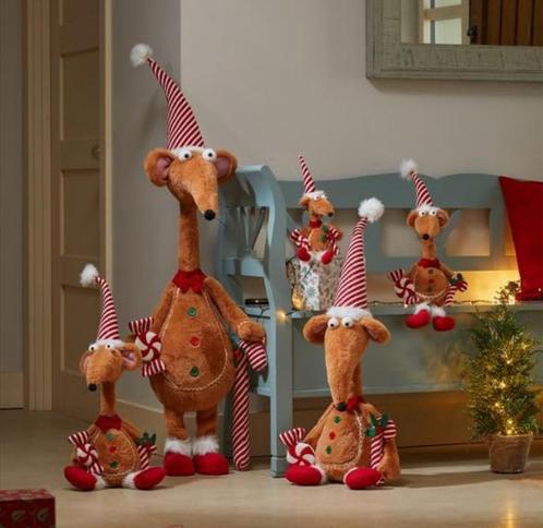 Three Kings Kerstmis Gingerbread Rat Alpha XL 1.4M kerst pop, Diversen, Kerst, Nieuw, Ophalen of Verzenden