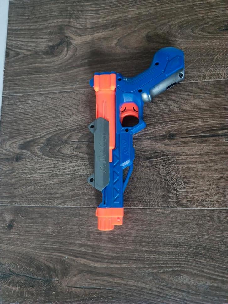 Nerf N-Strike SharpFire Delta Blaster, Kinderen en Baby's, Speelgoed | Buiten | Actiespeelgoed, Zo goed als nieuw, Ophalen of Verzenden