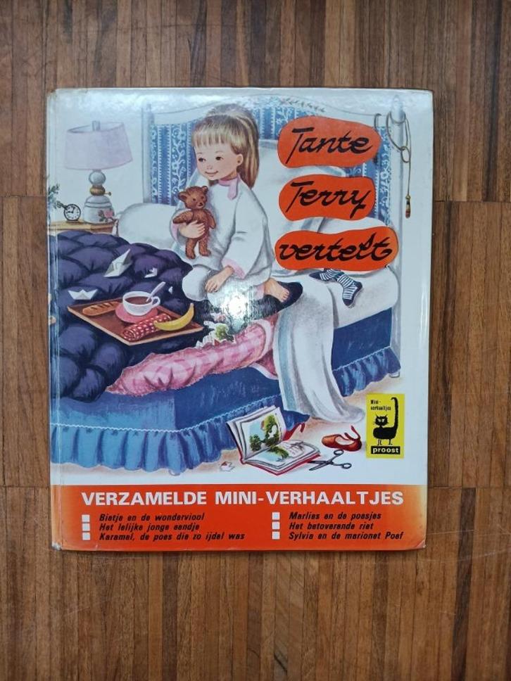 Boek Tante Terry vertelt uit 1967. Gesigneerd, Boeken, Kinderboeken | Baby's en Peuters, Zo goed als nieuw, Ophalen of Verzenden