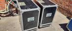 2 cases voor jbl vrx 932, Audio, Tv en Foto, Front, Rear of Stereo speakers, Gebruikt, JBL, 120 watt of meer