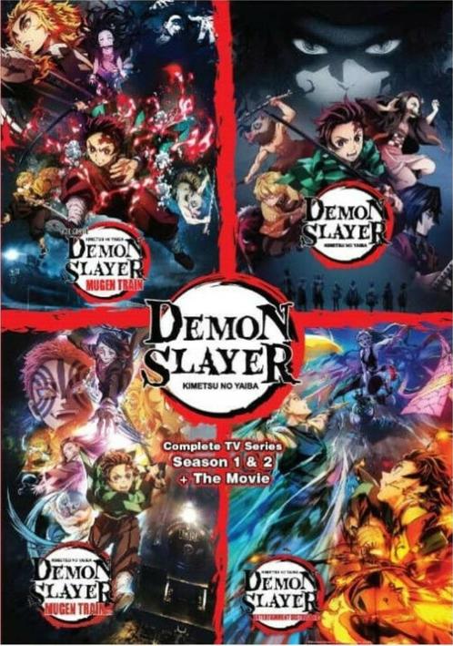 Demon slayer anime manga dvd season 1+ 2 + 3 + movie, CD & DVD, DVD | Films d'animation & Dessins animés, Neuf, dans son emballage