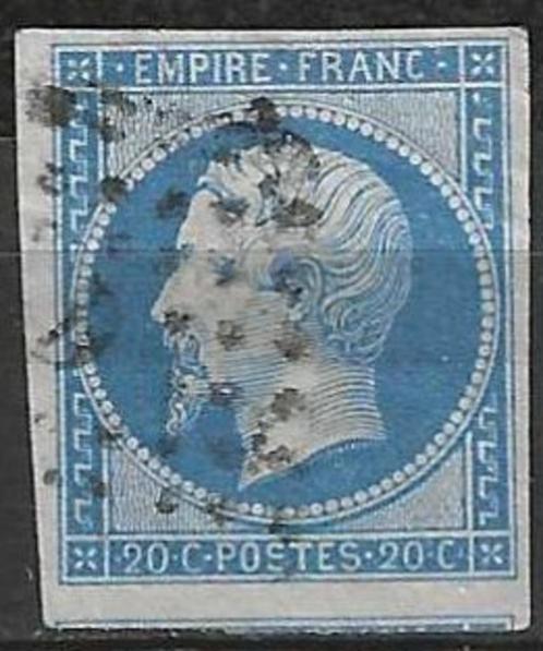 Frankrijk 1854 - Yvert 14A - Louis-Napoleon - 25 c. (ST), Postzegels en Munten, Postzegels | Europa | Frankrijk, Gestempeld, Verzenden