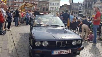 BMW E30 318i Cabrio 1993, Autos, Cuir, Achat, Beige, Cabriolet