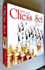 BOX "Verres à Shots Jeu d'Échecs + Plateau en Verre" // NEUF, Hobby & Loisirs créatifs, 1 ou 2 joueurs, Enlèvement ou Envoi, Neuf