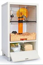 Hamsterkooi in kast. 46,5B37,5D78,5H, Dieren en Toebehoren, Knaagdieren en Konijnen | Hokken en Kooien, Ophalen, Kooi, Gebruikt