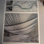 Christo en Jean Claude over the river, Antiek en Kunst, Ophalen of Verzenden