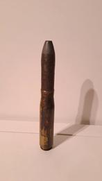 20mm oerlikon 1944 huls projectiel obus inert (1), Verzamelen, Militaria | Tweede Wereldoorlog, Ophalen of Verzenden