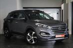 Hyundai Tucson 1.6 T-GDi 4WD Premium Leer Keyless Pano Garan, Auto's, Automaat, Gebruikt, 4 cilinders, USB