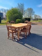 Tafel Louis XV met 4 stoelen, Ophalen, Zo goed als nieuw